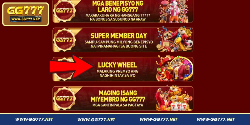 An Overview of the GG777 Lucky Wheel