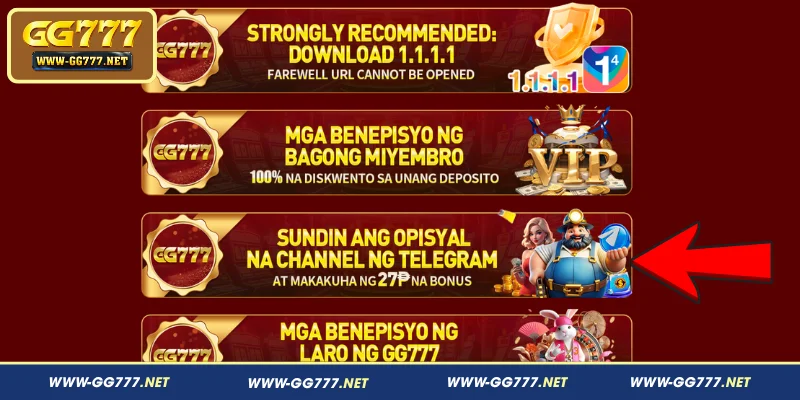 Overview of the Telegram Channel ₱27 Bonus